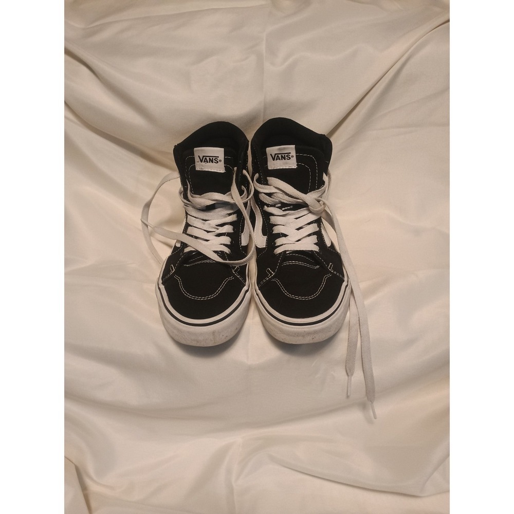 Men's VANS Off the Wall Classic High Top Sneakers Black/White, Size 6.5